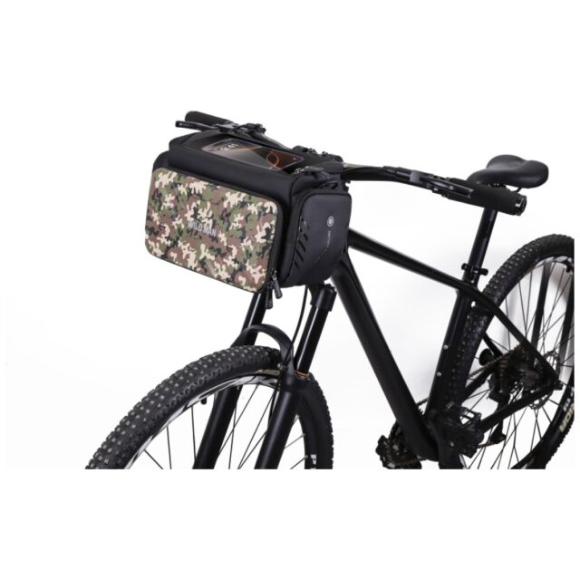WILDMAN GS6 3L Bike Frame Bag Camo - imagine 4