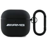 AMG AMA4SLWK AirPods 4 cover white Leather White Logo