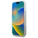 Karl Lagerfeld KLHMP16LLGCHSGH iPhone16 Pro 6.3" hardcase transparent Liquid Glitter Choupette Head - imagine 5