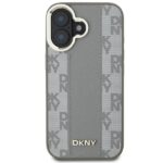 DKNY DKHMP16SPCPVSLE iPhone 16 6.1" beige hardcase Checkered Pattern Magsafe - imagine 3