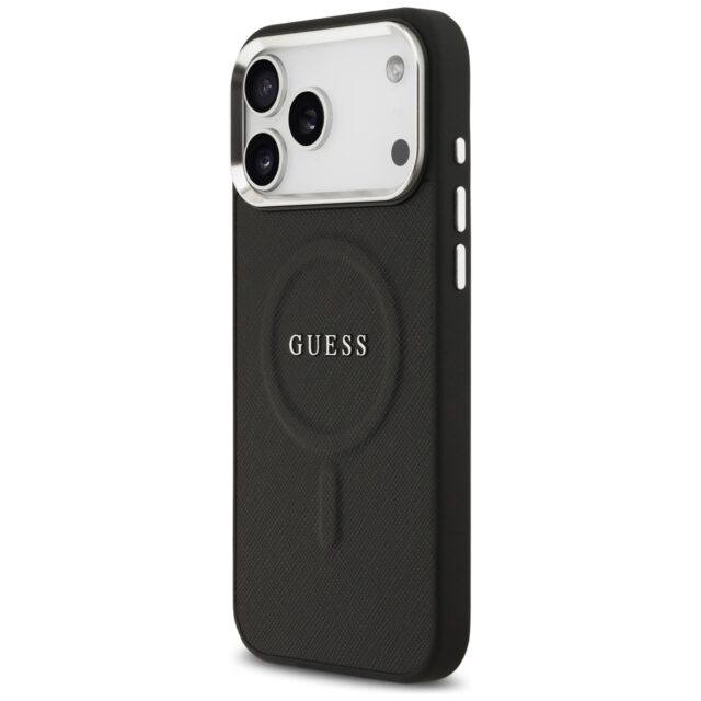 Guess Classic Logo MagSafe Case for iPhone 17 Pro Max Black - imagine 2