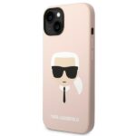 Karl Lagerfeld KLHMP14MSLKHLP iPhone 14 Plus / 15 Plus 6,7" hardcase jght pink Silicone - imagine 2