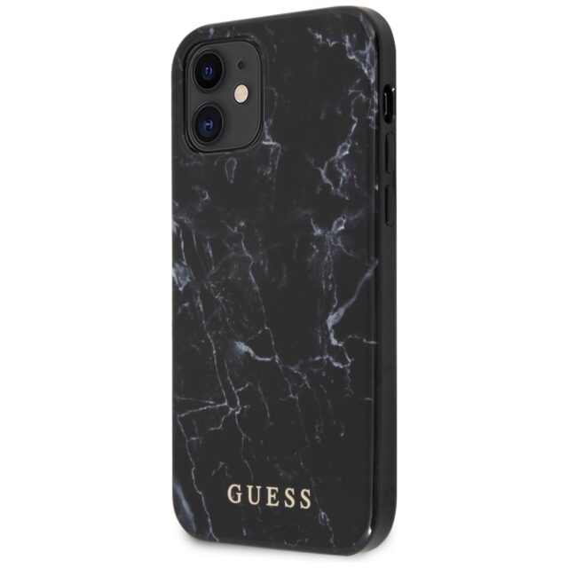 Guess GUHCP12SPCUMABK iPhone 12 mini 5,4" black hardcase Marble - imagine 2