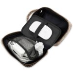 Guess Bag GUHBHGCFSEW Organize brown GCube Stripe - imagine 4