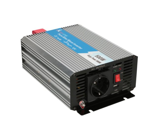Extralink OPIP-500W | Voltage converter | 12V, 500W pure sine - imagine 2