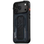 Case Skinarma Aegis for iPhone 17 Pro Max Magnetic Charging + Grip Stand navy - imagine 2