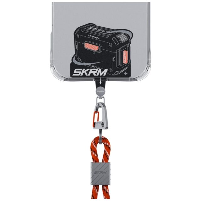 Universal lanyard adapter Skinarma   Mecha black - imagine 3