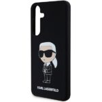 Karl Lagerfeld KLHCS24MSNIKBCK S24+ S926 hardcase black Silicone Ikonik - imagine 6