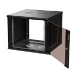 Extralink Premium 9U 600x600 Black | Rack cabinet | tool-free mounting, wall-mounted - imagine 4