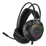 XTRIKE ME 4-in-1 Combo CMX-410 EN Over-Ear Headphones + Keyboard + Mouse + Mouse Pad Black - imagine 5