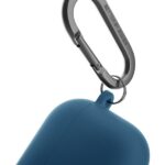 UNIQ case Nexo AirPods 4 + Ear Hooks Silicone pacific blue - imagine 7