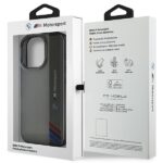 BMW BMHCP16X23HTFEG iPhone 16 Pro Max 6.9" grey hardcase Motorsport IML Vertical Stripe - imagine 8