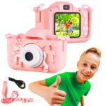 Extralink Kids Camera H29 Single Pink | Digital Camera | 1080P 30fps, 2.0" display