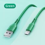 USAMS U68 microUSB 2A Fast Charge 1m green SJ502USB04 (US-SJ502) - imagine 9