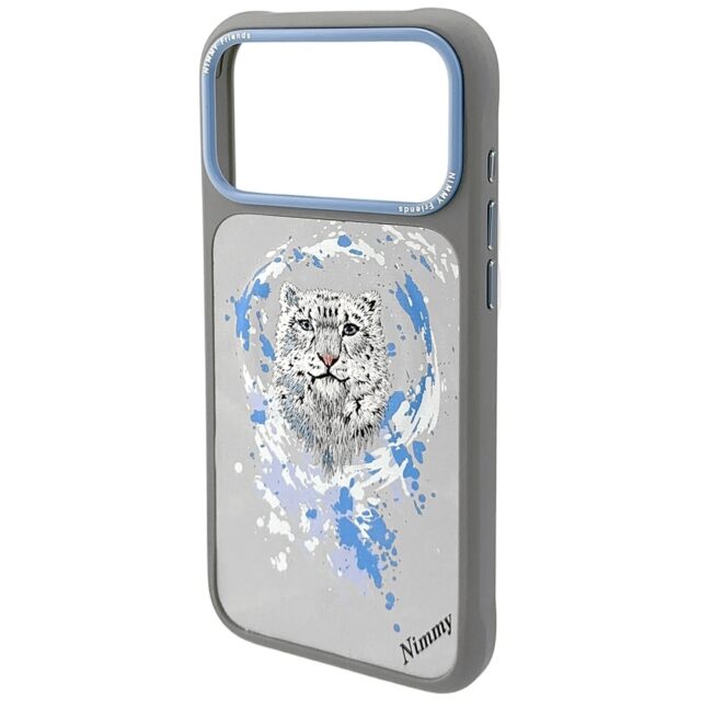 Nimmy Pantera MagSafe case for iPhone 17 Pro Max light gray - imagine 3