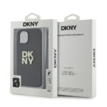 DKNY DKHCP15MPBSWSK iPhone 15 Plus 6.7 inch black hardcase with Wrist Strap and Stock Logo - imagine 7