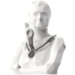 Magnetic neck holder 4smarts POV for smartphones anthracite - imagine 3