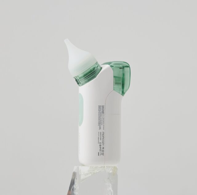 Momcozy BN05 Green | Baby Nasal Aspirator | with atomizer - imagine 4