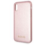 Guess GUHCPXIGLRG iPhone X/Xs rose gold hard case Iridescent - imagine 3