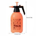 Black Forest Sprayer, 3L Handheld Pressure Garden and Home Spray Bottle in Orange - imagine 2