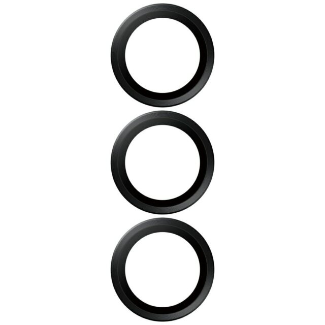PanzerGlass Hoops Lens Protector for Samsung Galaxy S25+ Black - imagine 3
