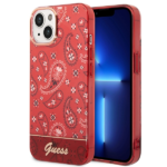 Guess GUHCP14SHGBNHR iPhone 14 / 15 / 13 6.1" red hardcase Bandana Paisley