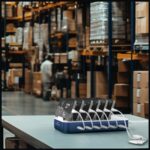 Charging station 4smarts Team 100W with cable set navy blue - imagine 7