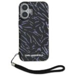 Karl Lagerfeld KLHCP16SHZBPKCCU iPhone 16 6.1" purple Zebra With Cord - imagine 2