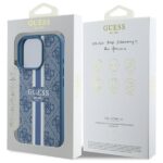 Guess GUHMP16XP4RPSB iPhone 16 Pro Max 6.9" blue hardcase 4G Printed Stripes MagSafe - imagine 8