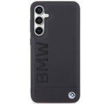 Case BMW BMHCS23FESLLBK S23 FE S711 black Leather Hot Stamp - imagine 3