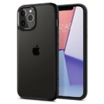 Spigen Ultra Hybrid iPhone 12/12 Pro 6,1" black matte ACS01703 - imagine 2