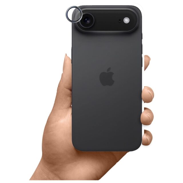 Camera lens protection 3MK HARDY Lens Protection Pro for Apple iPhone 17 Air grey - imagine 8