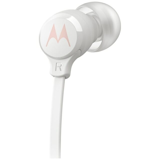 In-ear headphones Motorola Earbuds 3C-S USB-C white - imagine 4