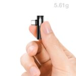 USAMS Adapter AU07 2w1 USB-C niebieski/blue USB-C + 3,5mm SJ277TC02 (US-SJ277) - imagine 4