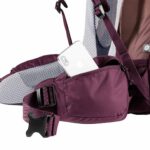 Deuter Futura Pro 38 SL women's hiking backpack - ashrose/cassis - imagine 7