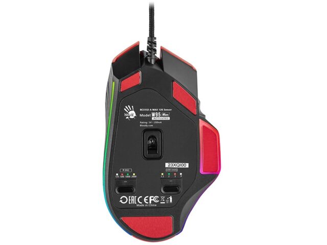 A4Tech mouse Bloody W95Max USB Sports Red A4TMYS47257 - imagine 3