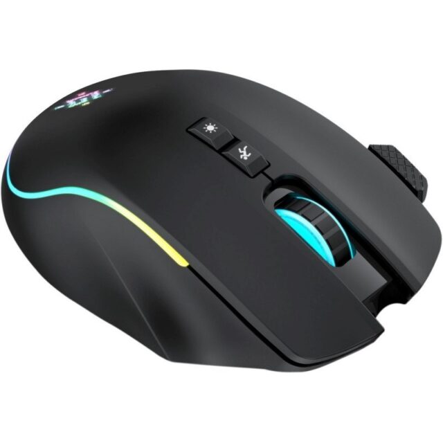 MOUSE DEFENDER GM-213 THUNDER RF 1600dpi 8P BLACK - imagine 5
