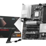 MSI PRO B840-P WIFI motherboard AMD B840 Socket AM5 ATX