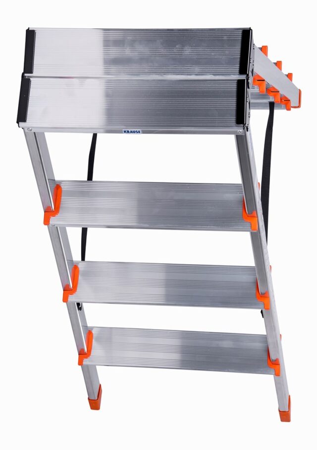 Krause Dopplo double-sided step ladder silver - imagine 3