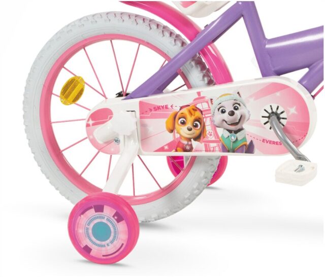 Children's Bike 16  Paw Patrol Purple 1680 Girl TOIMSA - imagine 4