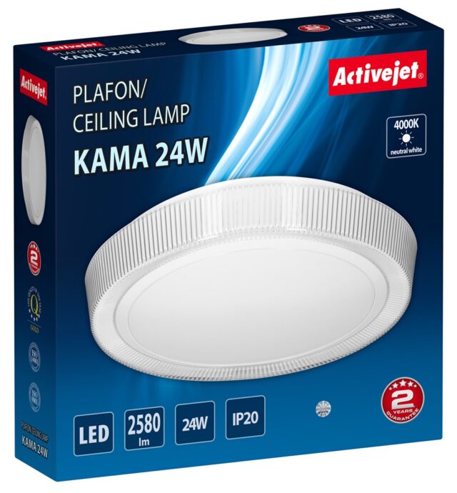 Activejet LED ceiling plafond AJE-KAMA 24W - imagine 8