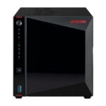 Asustor AS5404T NAS/storage server Intel® Celeron® N5105 4 GB DDR4 0 TB ADM Black