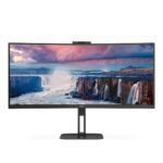 AOC V5 CU34V5CW computer monitor 86.4 cm (34 ) 3440 x 1440 pixels Wide Quad HD LED Black - imagine 3