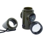 Mil-Tec Survival whistle 6 in 1 Olive - imagine 2