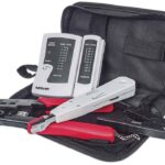 Intellinet 4-Piece Network Tool Kit  4 Tool Network Kit Composed of LAN Tester  LSA punch down tool  Crimping Tool and Cut and Stripping tool