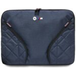 Bag BMW Nylon Pockets & Metal Logo Sleeve 16" navy
