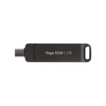 Flashdrive PATRIOT Rage R550 1TB 100 MB/S USB A+C Swivel Design (PE1TR550DSAD) Black - imagine 3