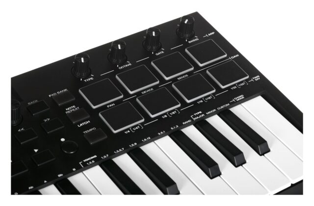 M-AUDIO Oxygen Pro Mini MIDI keyboard 32 keys USB Black - imagine 6