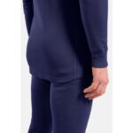 Odlo BL TOP crew neck l/s ACTIVE WARM long-sleeved thermal underwear  size M  blue - imagine 3
