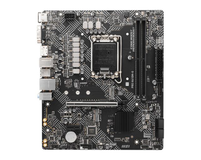 MSI PRO H610M-G motherboard Intel H610 LGA 1700 micro ATX - imagine 2